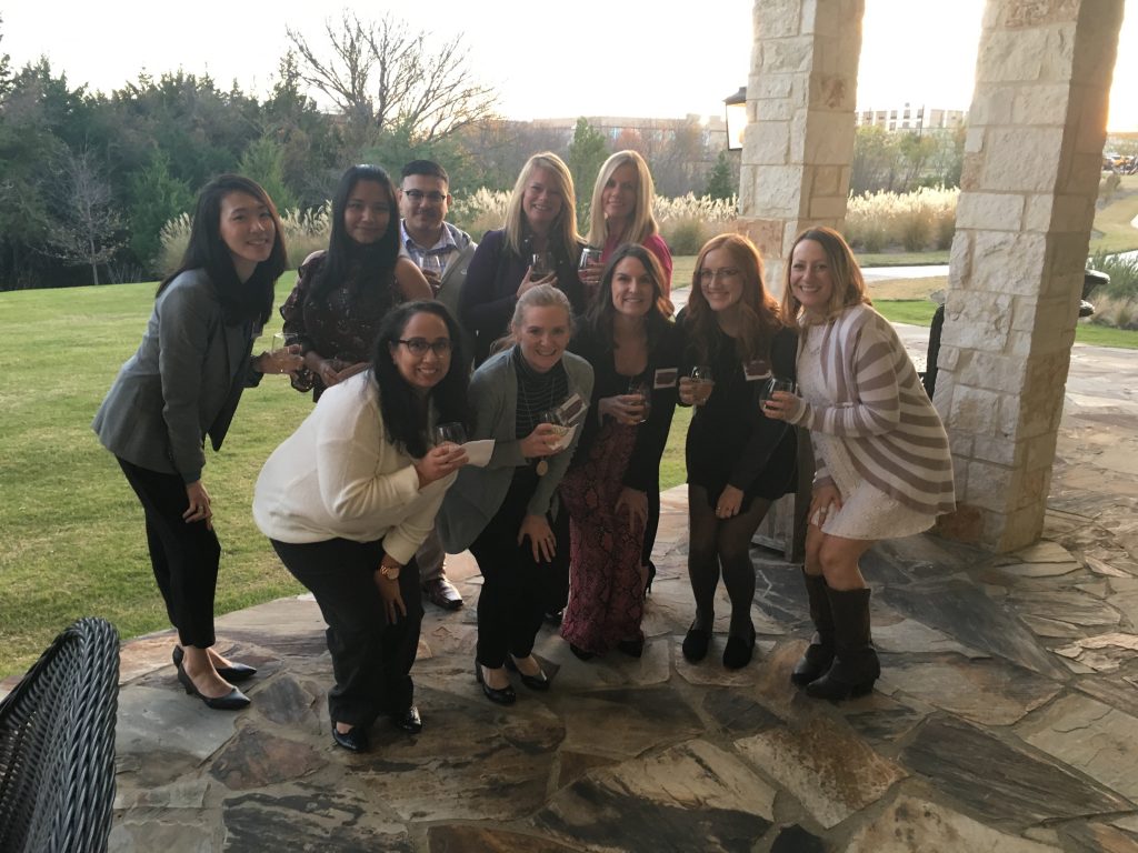 Top left to right: Brooke Chung, Edith Ibarra, Tarek Hamdan, Cynthia Stillar-Wang, Larrah Jackson Bottom left to right: Teresa Rosado, Laura DeBow (Facilitator), Sheri Lowry, Carly Suhr, Shannon Lepard (Training Course Director)